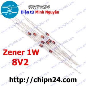 [10 con] (KG2) Diode Zener 1W 8V2 DIP 1N4738A