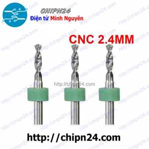 [DT3] Mũi khoan mạch in CNC 2.4mm (Mạch điện tử, PCB)