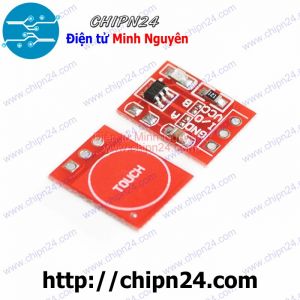 [F113.1] Module TTP223B Mini (Đỏ) Bàn phím Cảm ứng 1 chạm điện dung