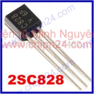 [25 con] (KT1) Transistor C828 TO-92 NPN 100mA 25V (2SC828 828)