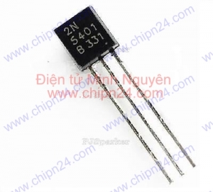 [10 con] (KT1) Transistor 2N5401 TO-92 PNP 300mA 100V (N5401 5401)
