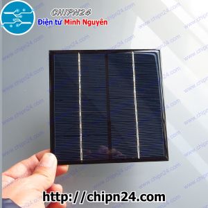 [A6] Tấm pin NLMT 9V 2W (115x115mm) (Tấm pin Năng Lượng Mặt Trời, Solar Power, Solar Panel)