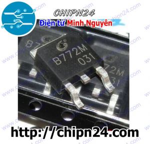 [SOP] Transistor Dán B772 TO-252 PNP Lớn 3A 30V (SMD) (2SB772 772)