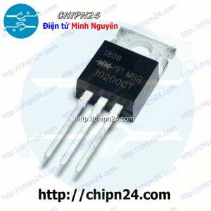 [DIP] Diode MBR10200CT TO-220 10A 200V (MBR10200 MBR 10200) [Diode Schottky]