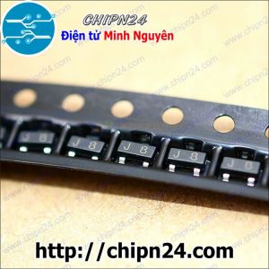 [25 con] (KX) Transistor Dán S9018 (J8) SOT-23 NPN 50mA 15V (SMD) (9018)