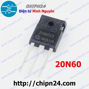 [KT1] IGBT 20N60 TO-3P 20A 600V Kênh N (20N60C3)
