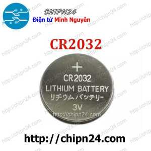 Pin CR2032 Trong Vỉ 3V HUIFENG Xanh Lá, Pin CMOS