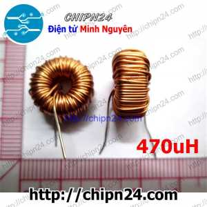 (K198) Cuộn cảm xuyến 3A 470uH DIP