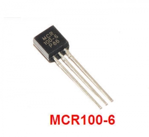 [10 con] (KT1) SCR MCR100-6 TO-92 0.8A 400V (MCR100)