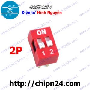 [KG1] Công tắc bit 2p Đỏ (Switch 2)