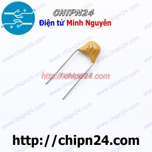 [25 con] (KG2) Tụ Tantalum Cắm 101 50V DIP (100pF)