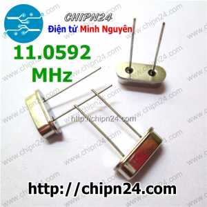 [KG2] Thạch anh 11.0592M 49S DIP (11.0592MHz 11.0592)