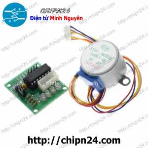 (Q127) Động Cơ Bước + Mạch Đệm ULN2003