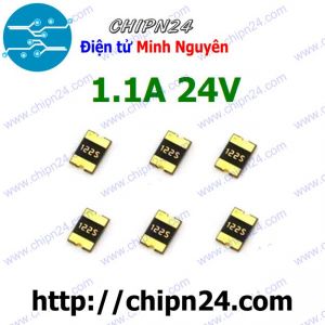 Cầu Chì Tự Phục Hồi CCTPH 1.1A 24V SMD1812