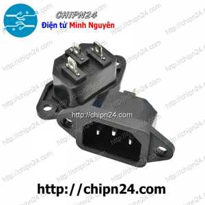 (Q27) Jack nguồn AC-04 3 chân 10A 250V
