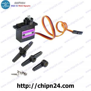 Động cơ RC Servo MG90S Bánh răng nhựa 180 độ