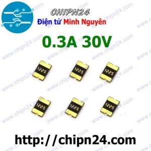 Cầu Chì Tự Phục Hồi CCTPH 0.3A 30V SMD1812