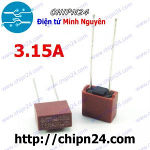 (K446) Cầu Chì Vuông 3.15A 250V (T3.15A250V)