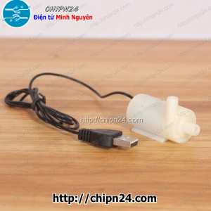 (Q129) Máy bơm nước chìm mini 3-6V cổng USB