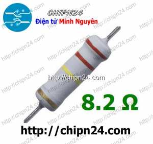 (F364) Điện Trở 8.2R 2W 5%
