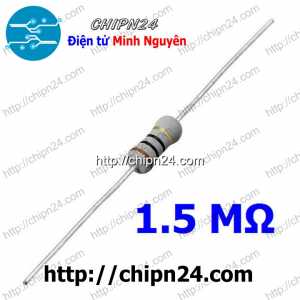 [10 con] (F359) Điện Trở 1M5 1W 5%