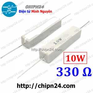 (F335) Điện Trở Sứ 330R 10W