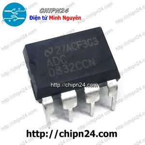 (DT) IC ADC0832 DIP-8 Hàng Tốt (ADC0832CCN)