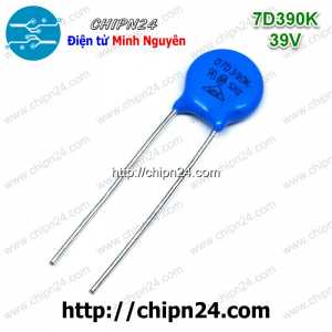 [10 con] (K273) Tụ chống sét Varistor 7D 39V 7D390K