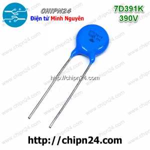 [10 con] (K277) Tụ chống sét Varistor 7D 390V 7D391K