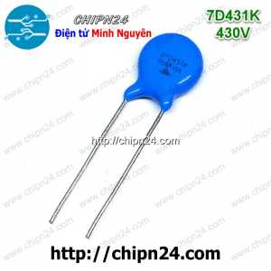 [10 con] (K277) Tụ chống sét Varistor 7D 430V 7D431K