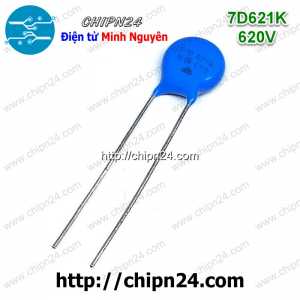[10 con] (K278) Tụ chống sét Varistor 7D 620V 7D621K
