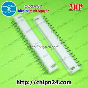 [10 cái] (F298) Header 20P XH2.54-20P Đực Thẳng