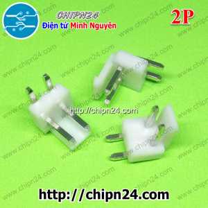 [10 cái] (F309) Header 2P VH3.96-2P Đực Cong