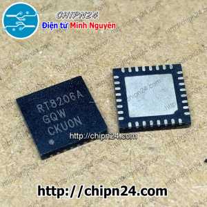 (SOP) IC Dán RT8206A QFN-32 Hàng Tốt (RT8206AGQW)