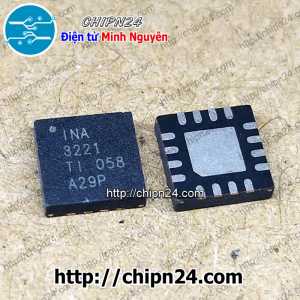 (SOP) IC Dán INA3221 QFN Hàng Tốt (INA3221AIRGVR)