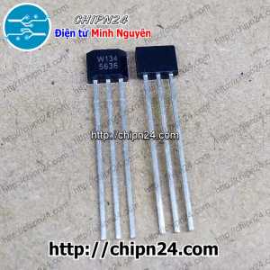 (DT) IC W134 TO-92S Hàng Tốt (WSH134) (IC Cảm biến từ Hall)