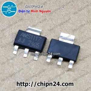 (SOP) IC Dán AMS1117-3.3V SOT-223 Hàng Tốt (SMD)