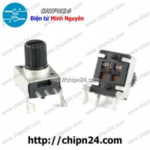 (F173) Biến trở RV09 Ngang Trục Ngắn 1K (RV0931)