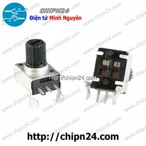 (F173) Biến trở RV09 Ngang Trục Ngắn 50K (RV0931)