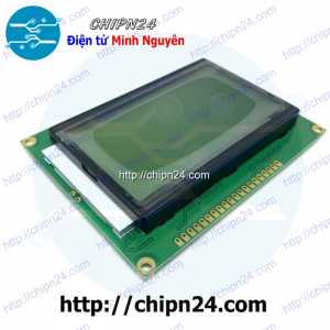 (N18) LCD Graphic 12864 5V Xanh Lá