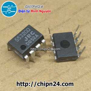 (DT) IC NJM5532DD DIP-8 Hàng Tốt (JRC5532DD)