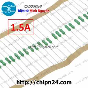 Cầu chì xanh lá 1.5A 125V