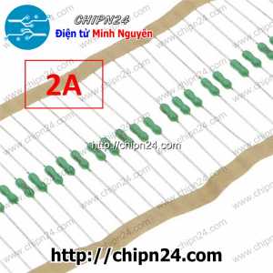Cầu chì xanh lá 2A 125V