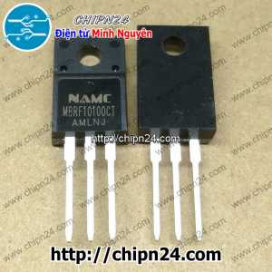 (DT) Diode MBRF10100CT TO-220F Hàng Tốt NAMC 10A 100V (10100) [Diode Schottky]