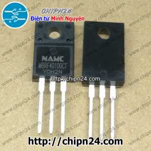 (DT) Diode MBRF40100CT TO-220F Hàng Tốt NAMC 40A 100V (40100) [Diode Schottky]