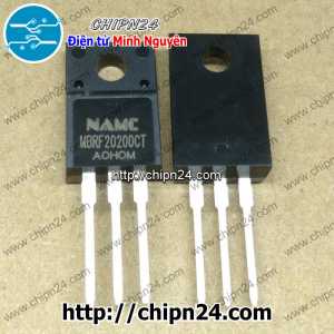 (DT) Diode MBRF20200CT TO-220F Hàng Tốt NAMC 20A 200V (20200) [Diode Schottky]
