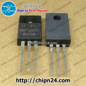 (DT) Diode MBRF2060CT TO-220F Hàng Tốt NAMC 20A 60V (2060) [Diode Schottky]