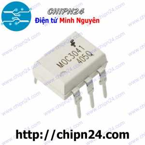 (DT) Opto MOC3041 DIP-6 Trắng Hàng Tốt