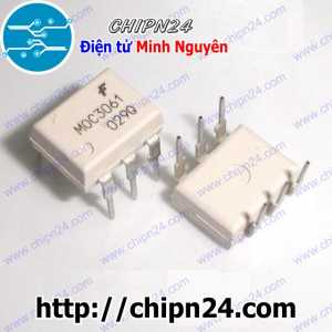 (DT) Opto MOC3061 DIP-6 Trắng Hàng Tốt