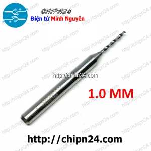 Mũi khoan mạch in CNC Hợp Kim 1.0mm (Mạch điện tử, PCB)